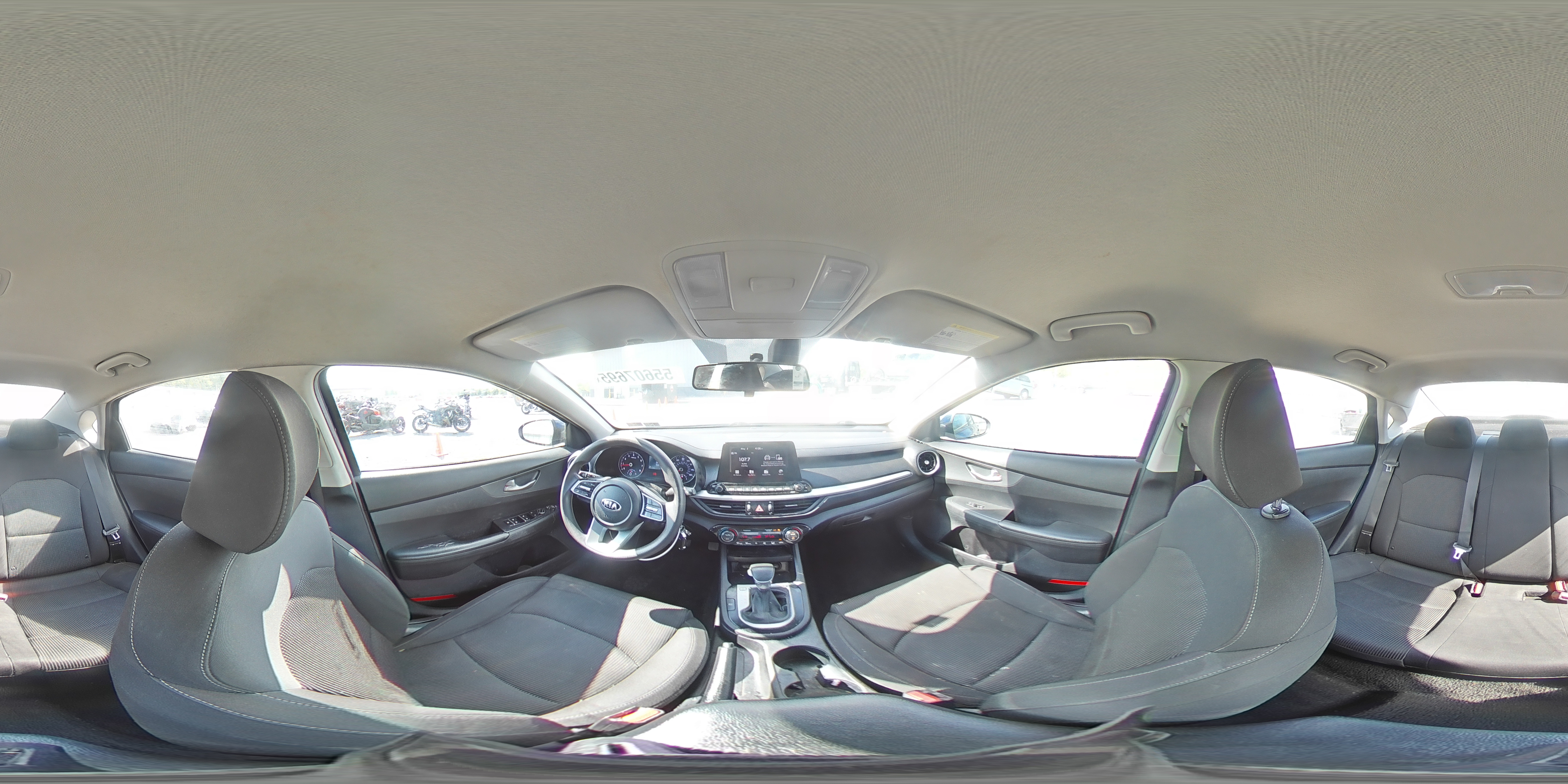 2019 Kia Forte Fe VIN: 3KPF24AD9KE124856 Lot: 55607695