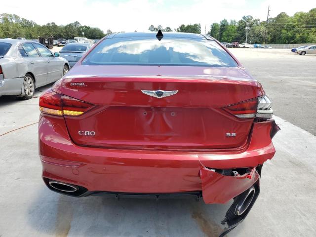  GENESIS G80 2019 Красный