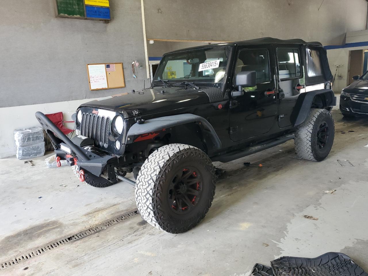 2014 Jeep Wrangler Unlimited Sport იყიდება Sandston-ში, VA - Normal Wear