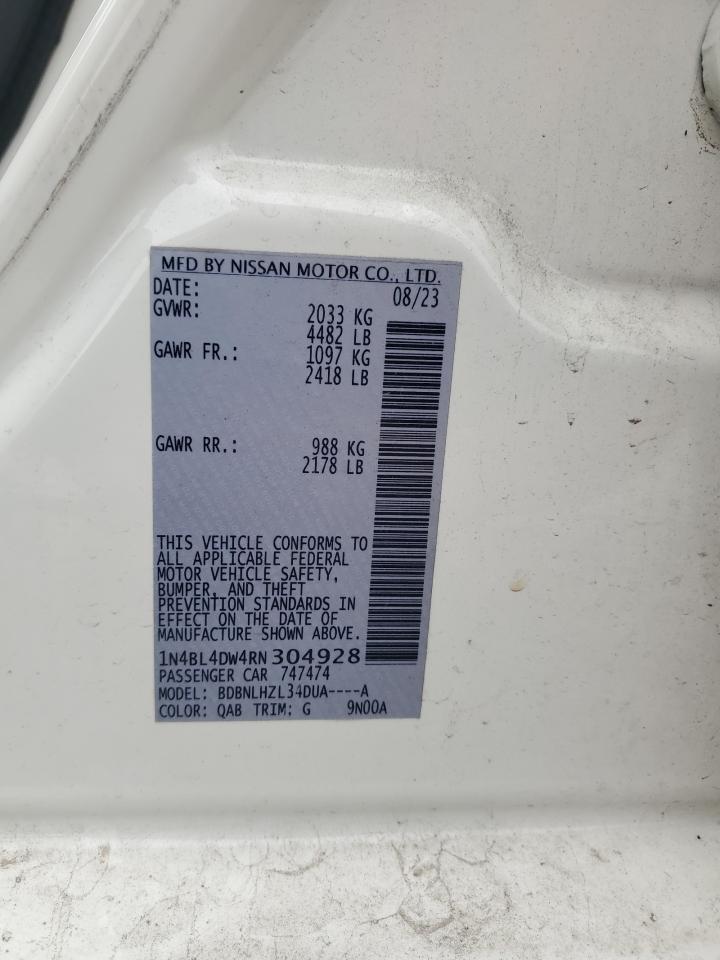 1N4BL4DW4RN304928 NISSAN ALTIMA 2024