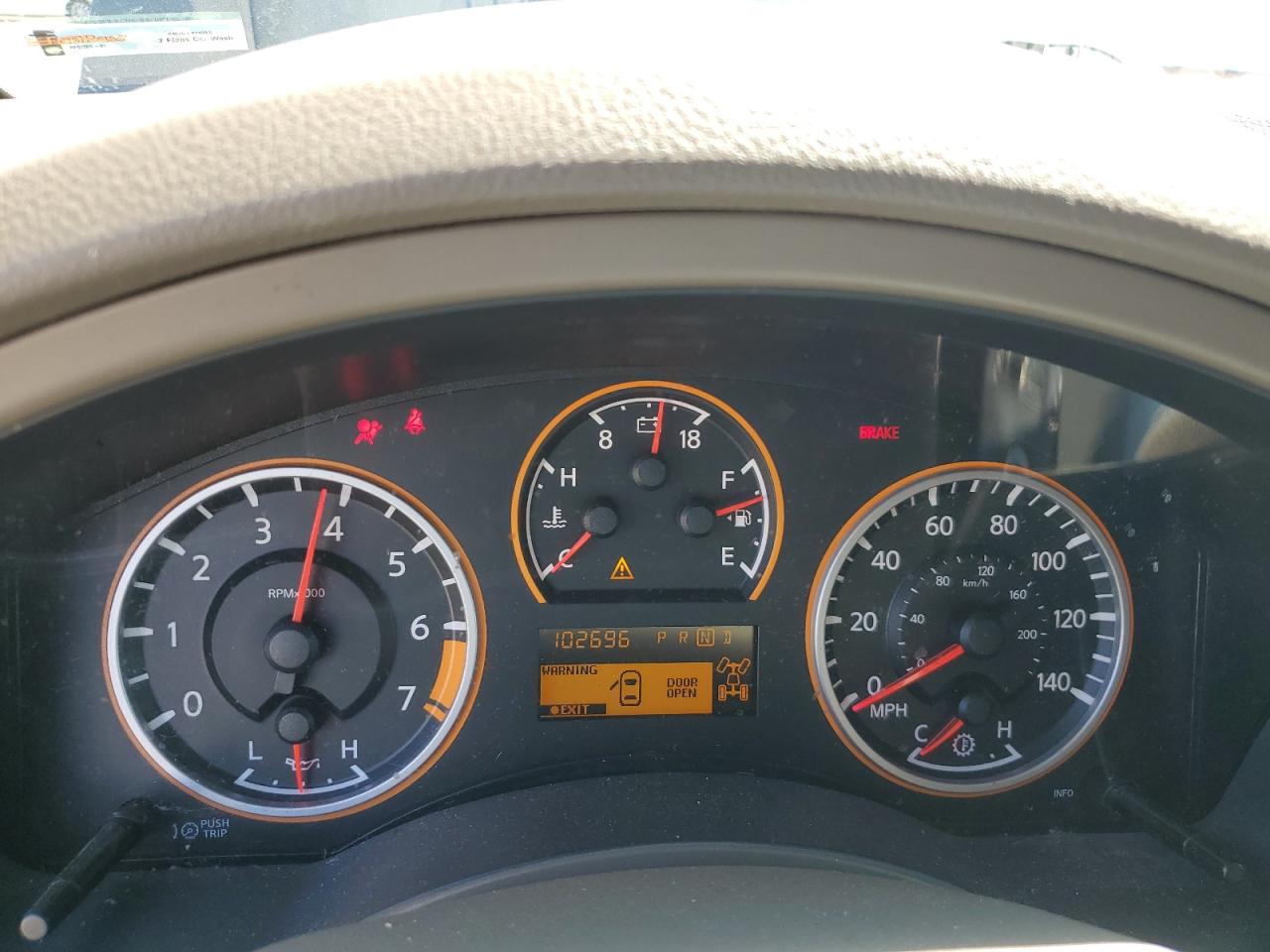 2014 Nissan Armada Sv VIN: 5N1AA0NC9EN600512 Lot: 57435195