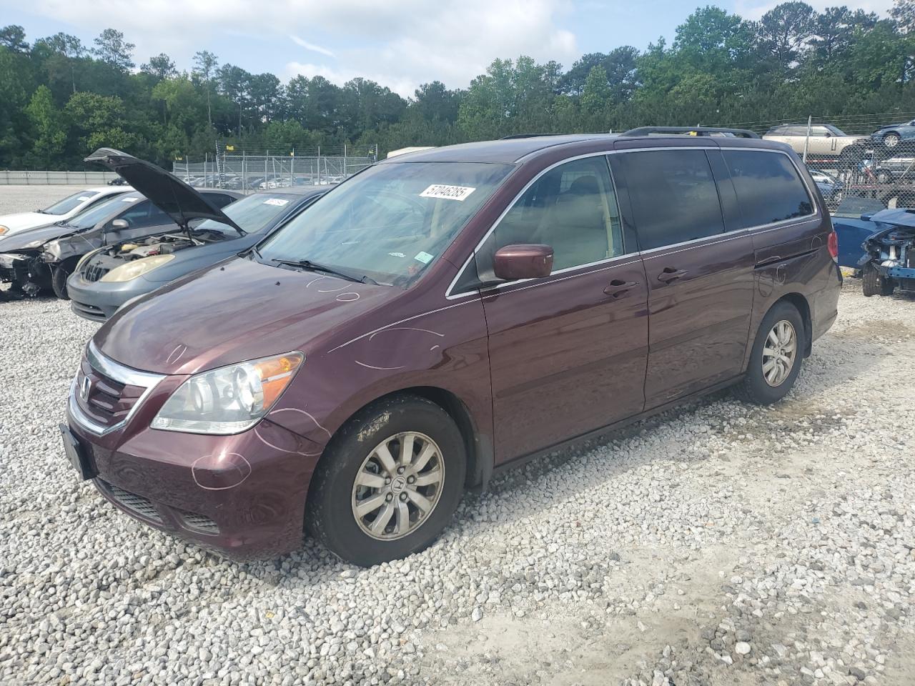 2008 Honda Odyssey Ex იყიდება Ellenwood-ში, GA - Side
