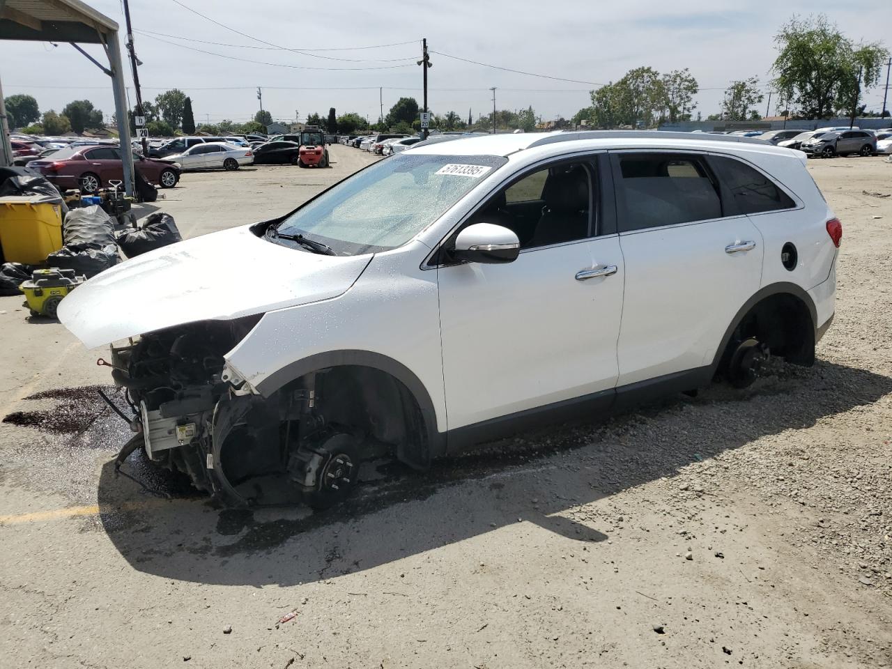 2016 Kia Sorento Ex იყიდება Los Angeles-ში, CA - Stripped