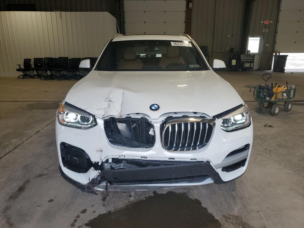 2021 BMW X3 xDrive30I VIN: 5UXTY5C09M9H19068 Lot: 56233565