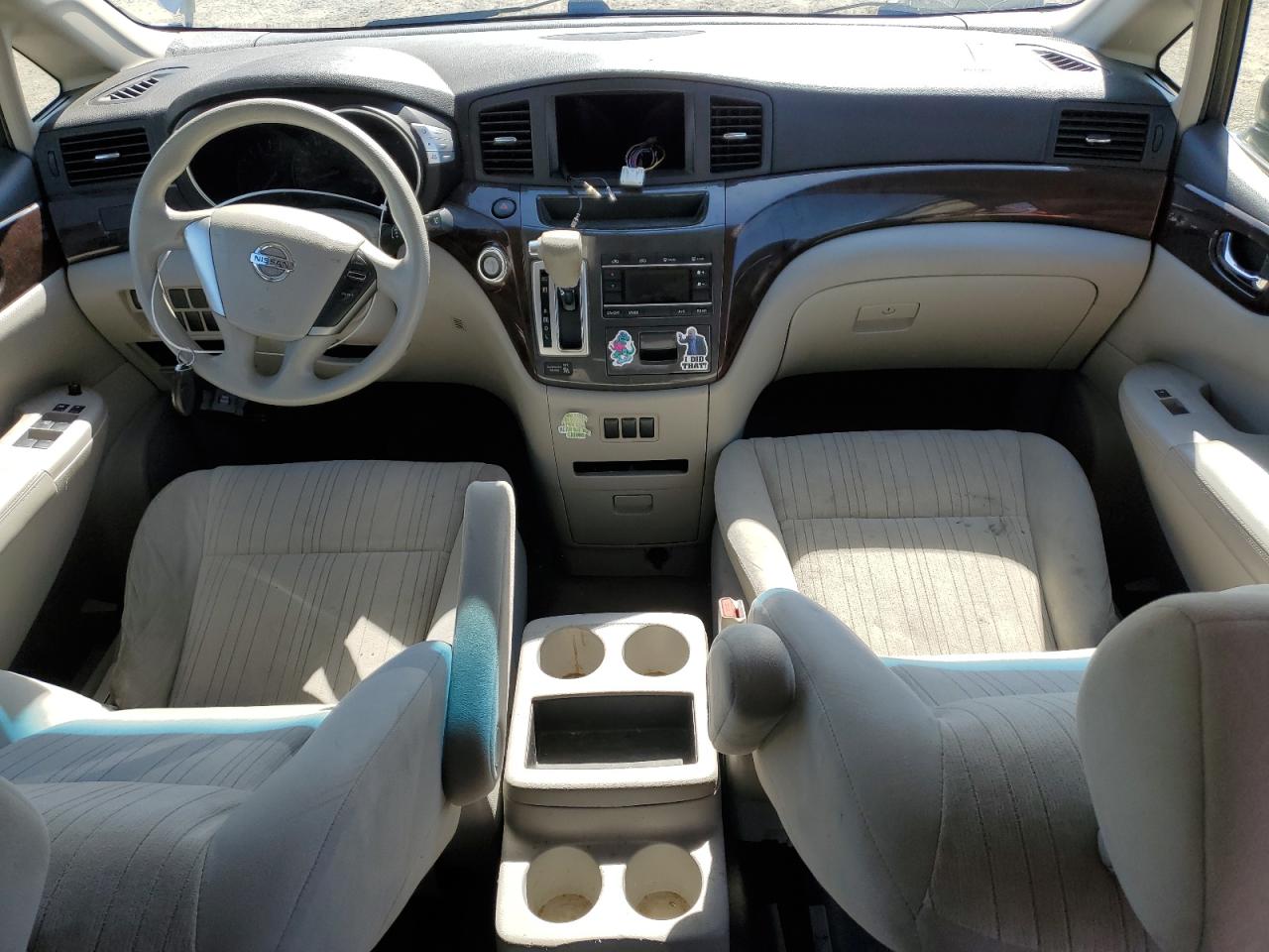 2012 Nissan Quest S VIN: JN8AE2KP5C9033253 Lot: 55964655
