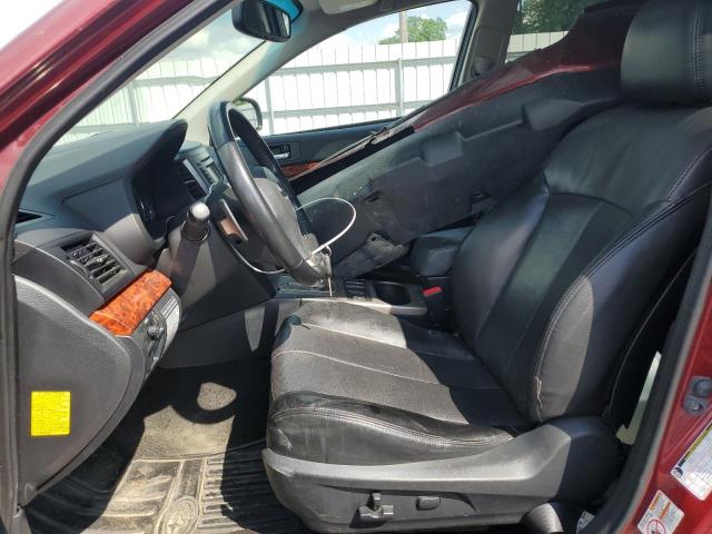  SUBARU OUTBACK 2012 Red