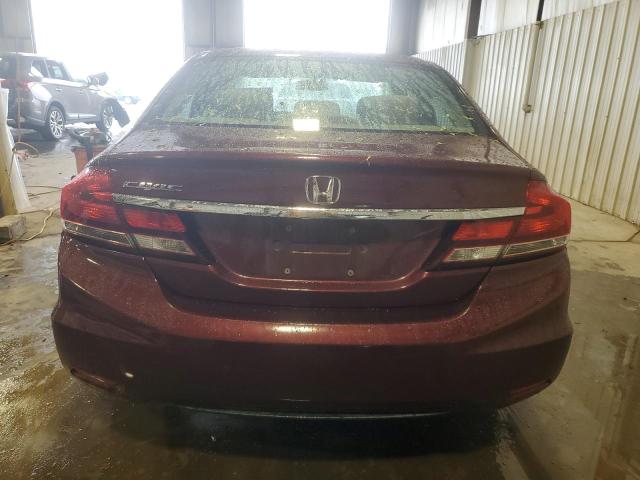  HONDA CIVIC 2013 Бордовый