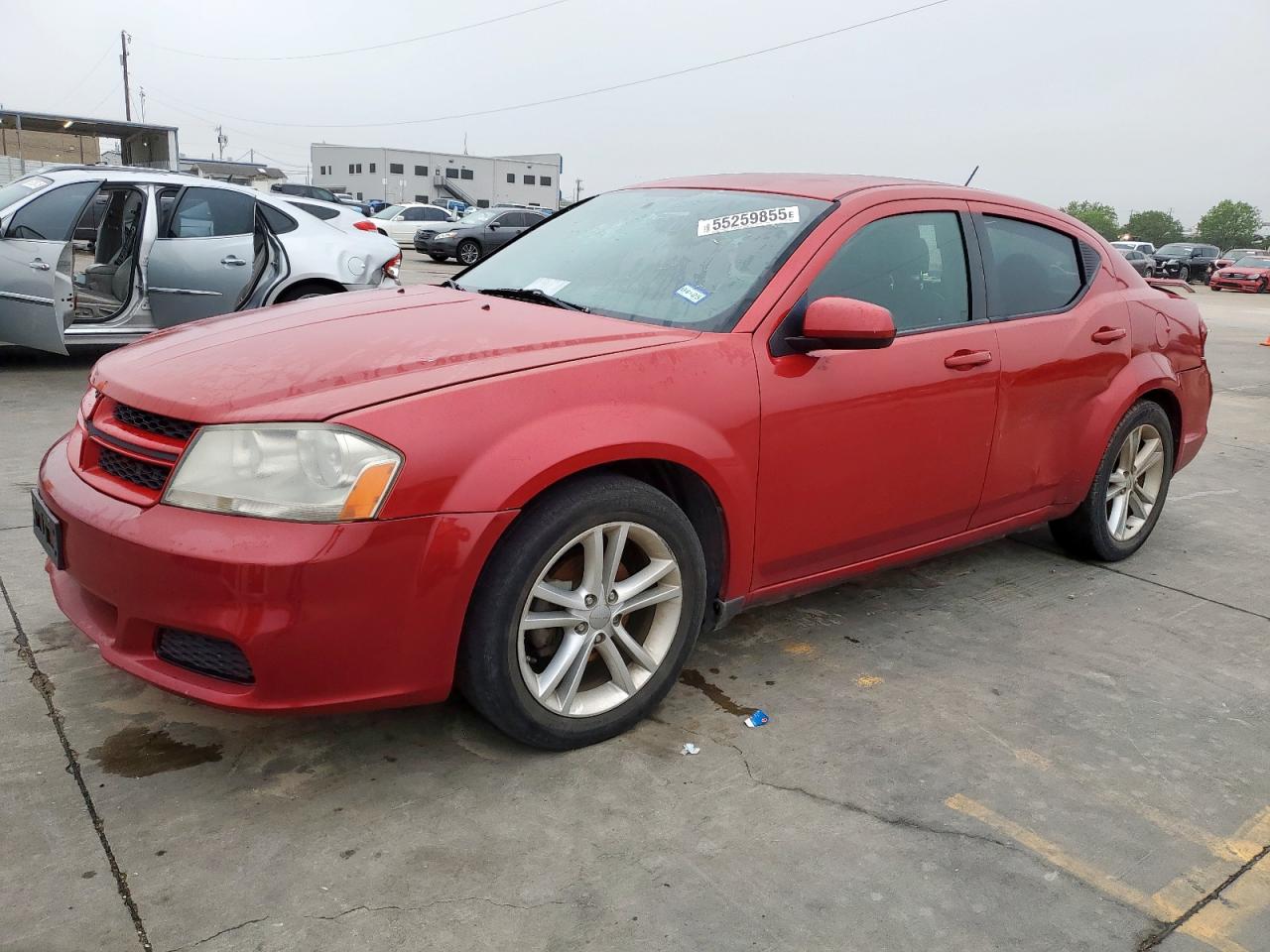 2014 Dodge Avenger Sxt იყიდება Grand Prairie-ში, TX - Rear End
