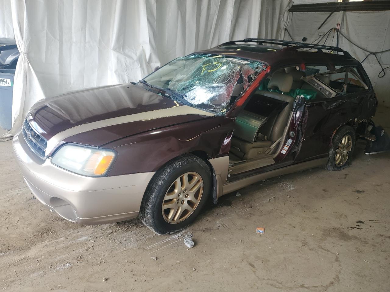 2001 Subaru Legacy Outback Limited en Venta en Ebensburg, PA - Side