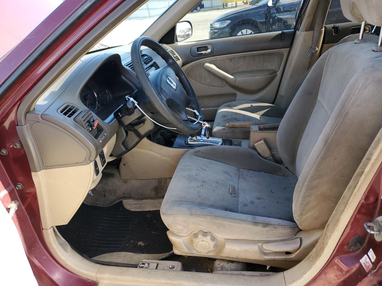 2003 Honda Civic Lx VIN: JHMES16583S002322 Lot: 56728115