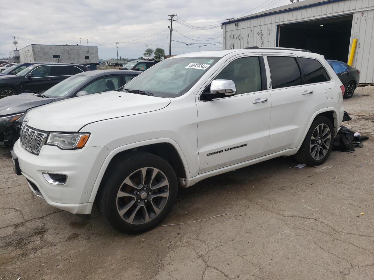 2018 Jeep Grand Cherokee Overland იყიდება Chicago Heights-ში, IL - Side