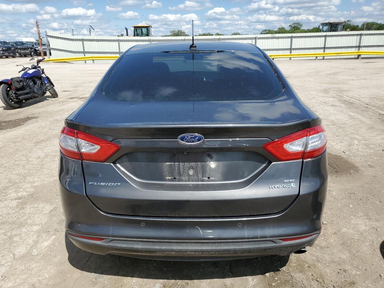 2015 Ford Fusion Se Hybrid VIN: 3FA6P0LU1FR136933 Lot: 55417045