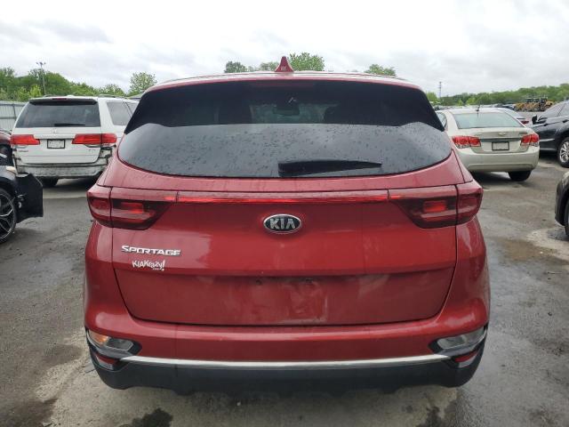  KIA SPORTAGE 2020 Czerwony