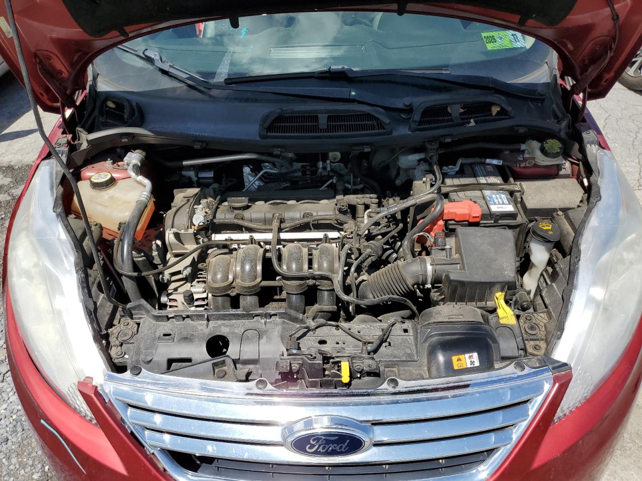 2013 Ford Fiesta Titanium VIN: 3FADP4CJ2DM129648 Lot: 56851025