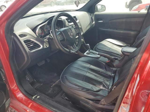 Sedans DODGE AVENGER 2014 Red