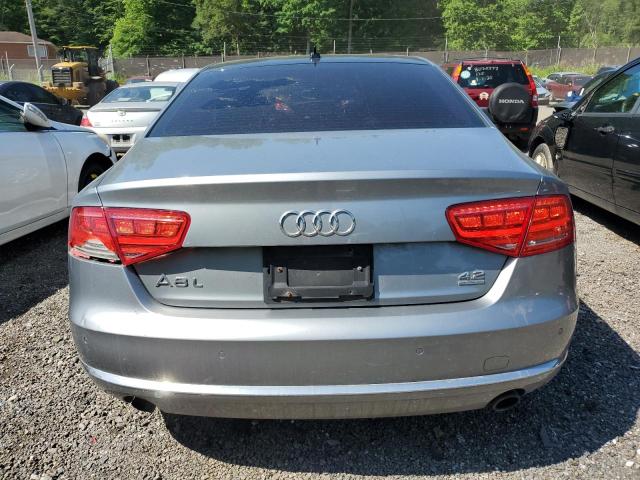 Sedans AUDI A8 2012 Silver