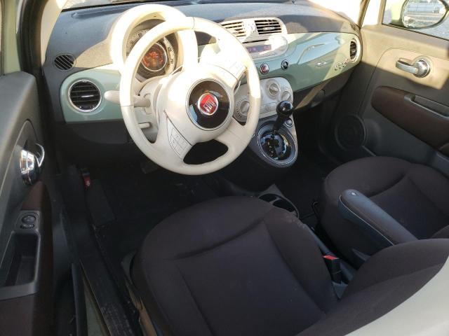 Cabriolets FIAT 500 2013 Zielony