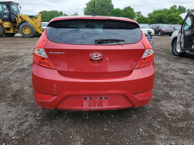 Хэтчбеки HYUNDAI ACCENT 2012 Красный