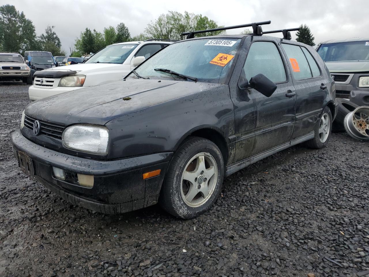 1999 Volkswagen Golf Wolfsburg zu verkaufen in Portland, OR - Top/Roof
