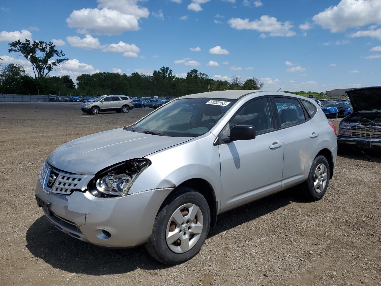 2008 Nissan Rogue S იყიდება Des Moines-ში, IA - Front End