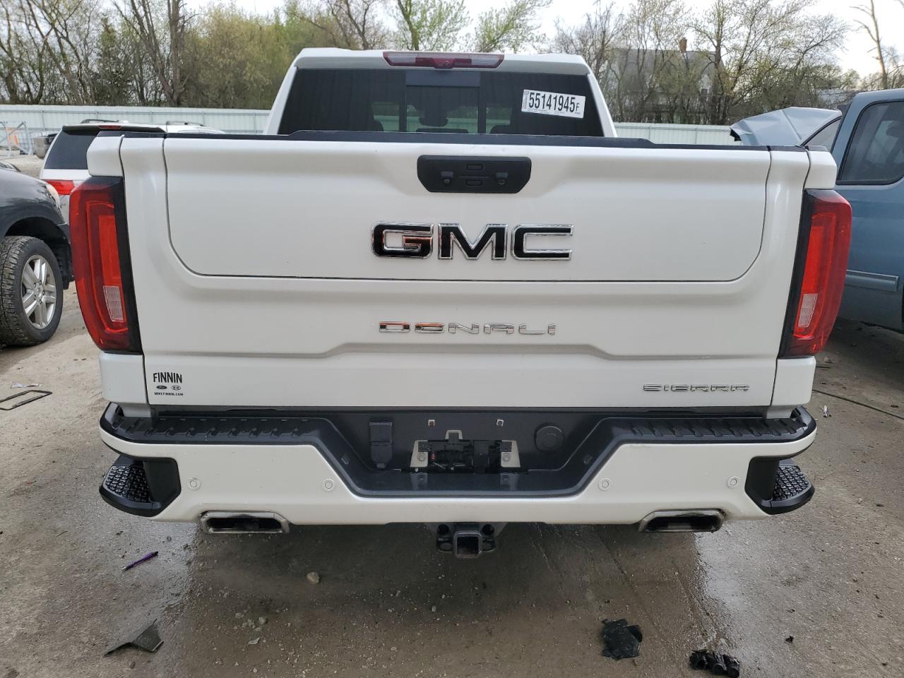 2022 GMC Sierra K1500 Denali VIN: 1GTUUGEL6NZ540053 Lot: 55141945