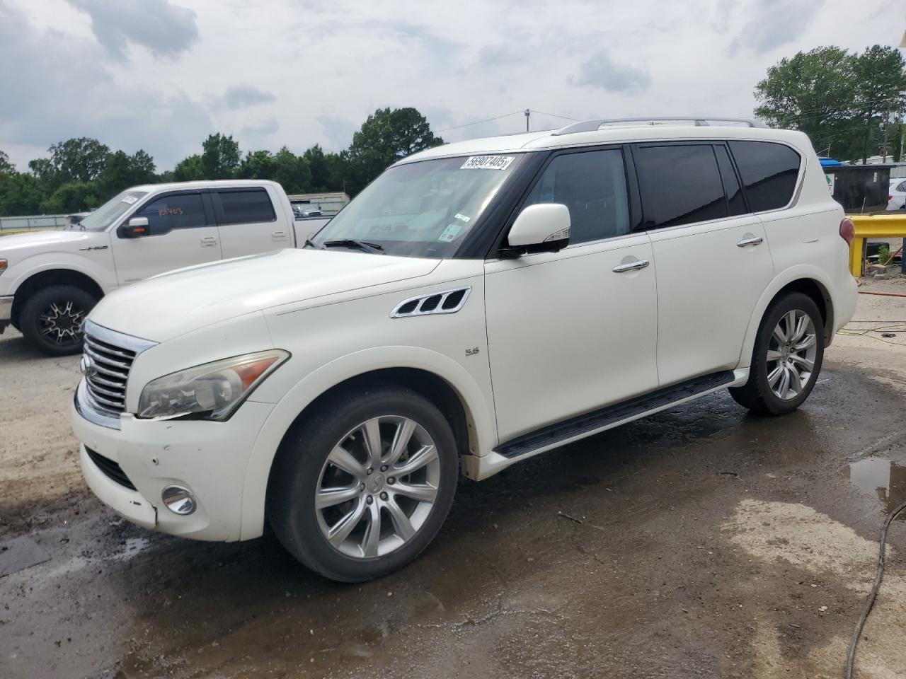 2014 Infiniti Qx80 en Venta en Shreveport, LA - Front End