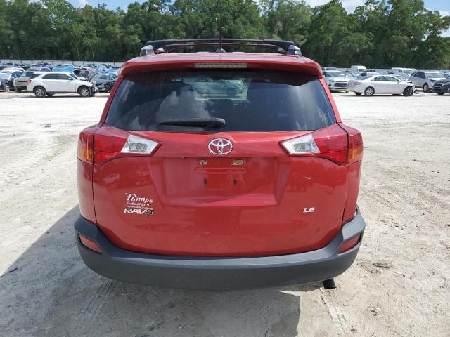  TOYOTA RAV4 2015 Czerwony