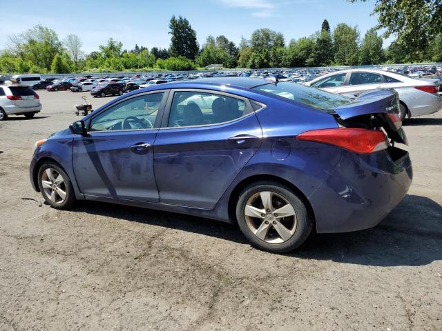 HYUNDAI ELANTRA 2013 Granatowy