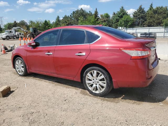  NISSAN SENTRA 2013 Красный