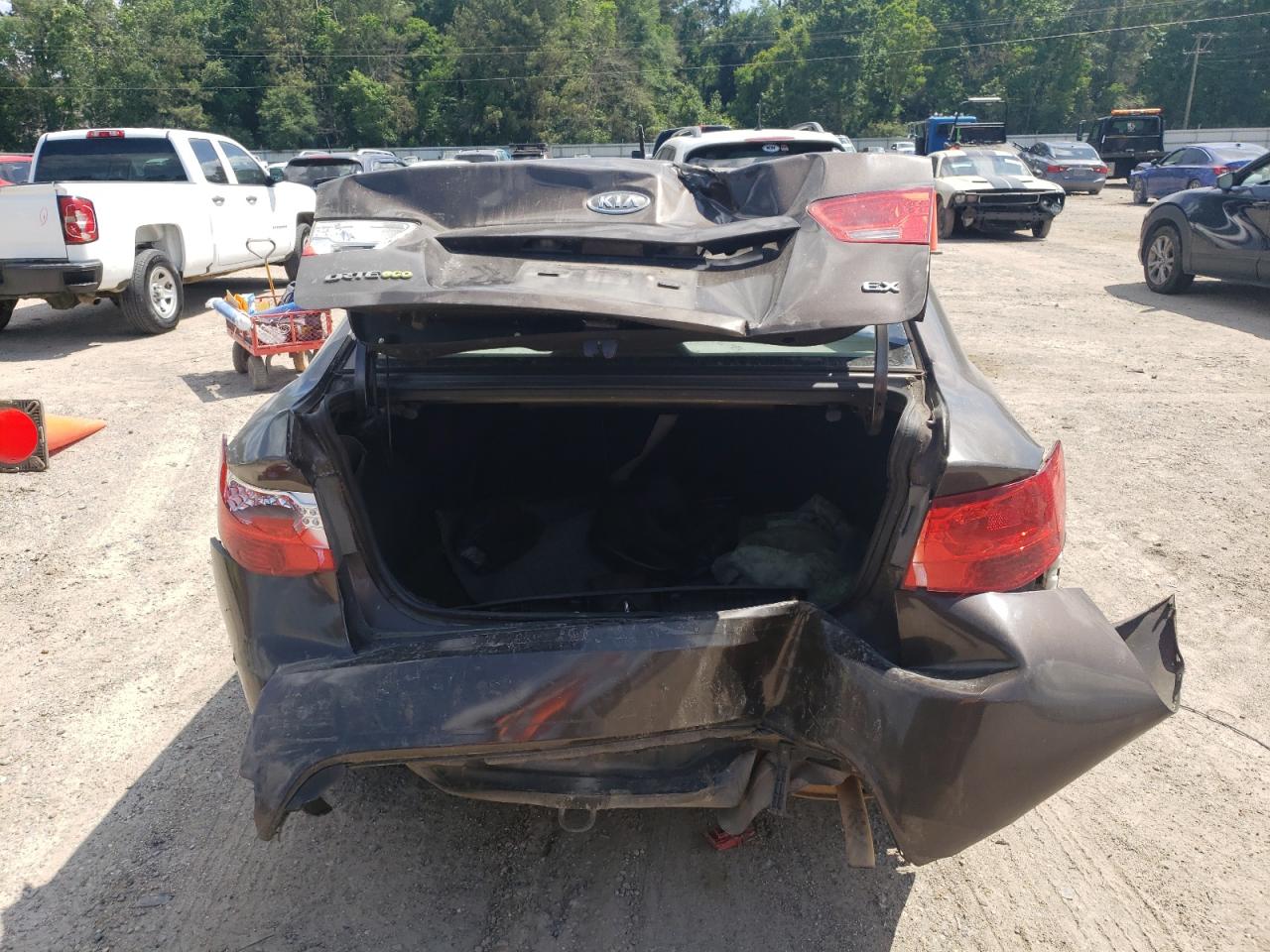 2011 Kia Forte Ex VIN: KNAFU4A21B5444285 Lot: 56671565