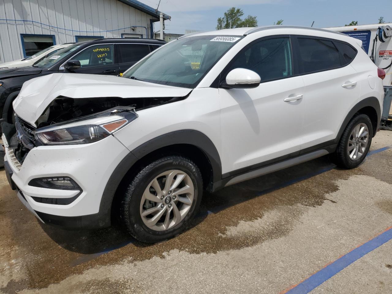 2017 Hyundai Tucson Limited на продаже в Pekin, IL - Front End