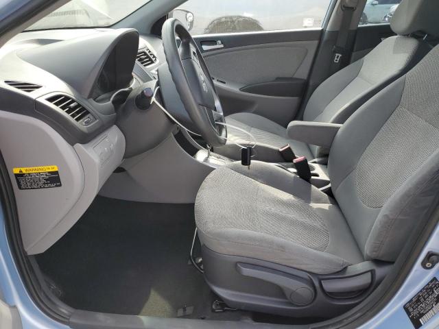  HYUNDAI ACCENT 2012 Granatowy