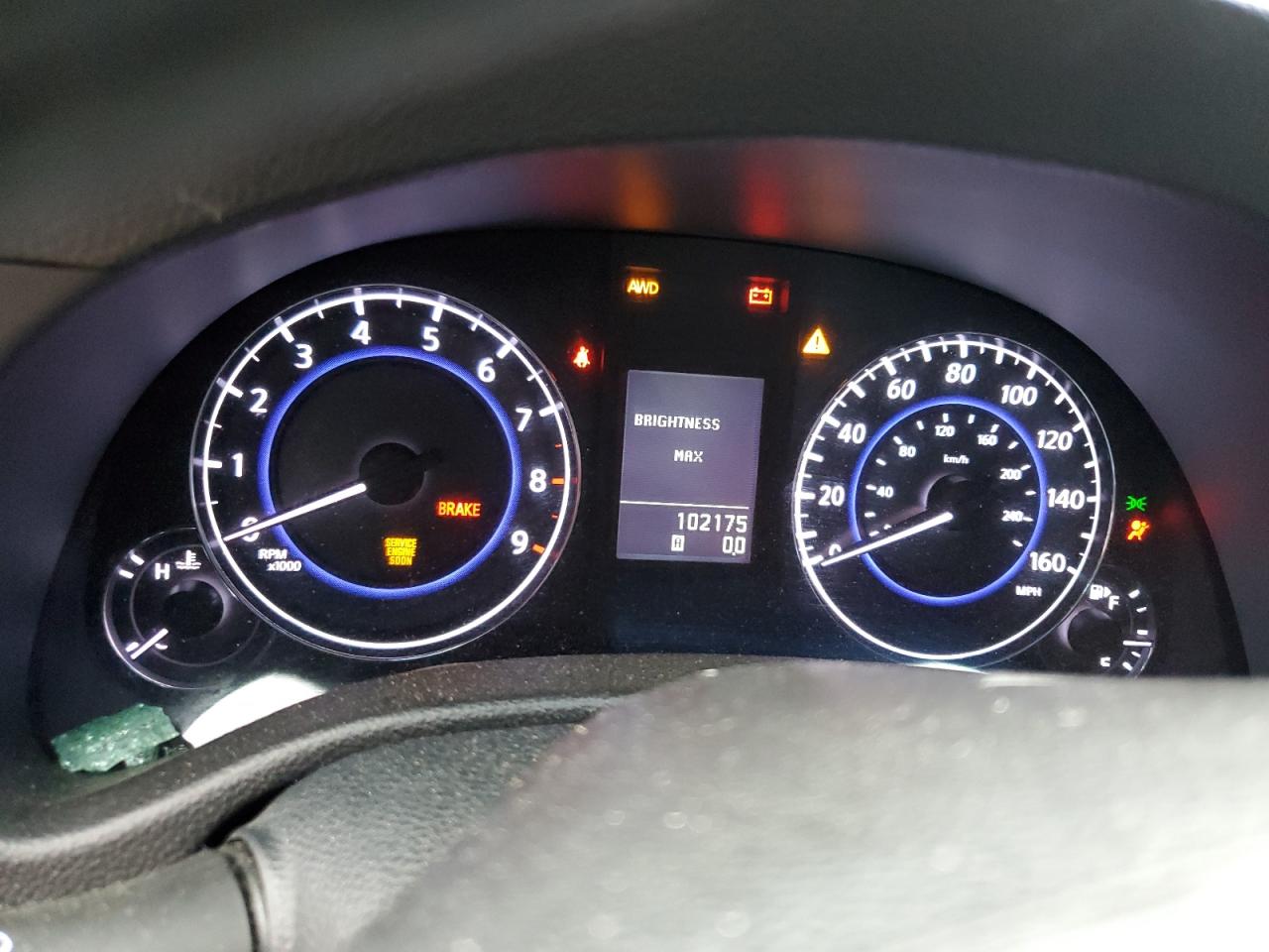 2010 Infiniti G37 VIN: JN1CV6AR8AM454377 Lot: 55886685