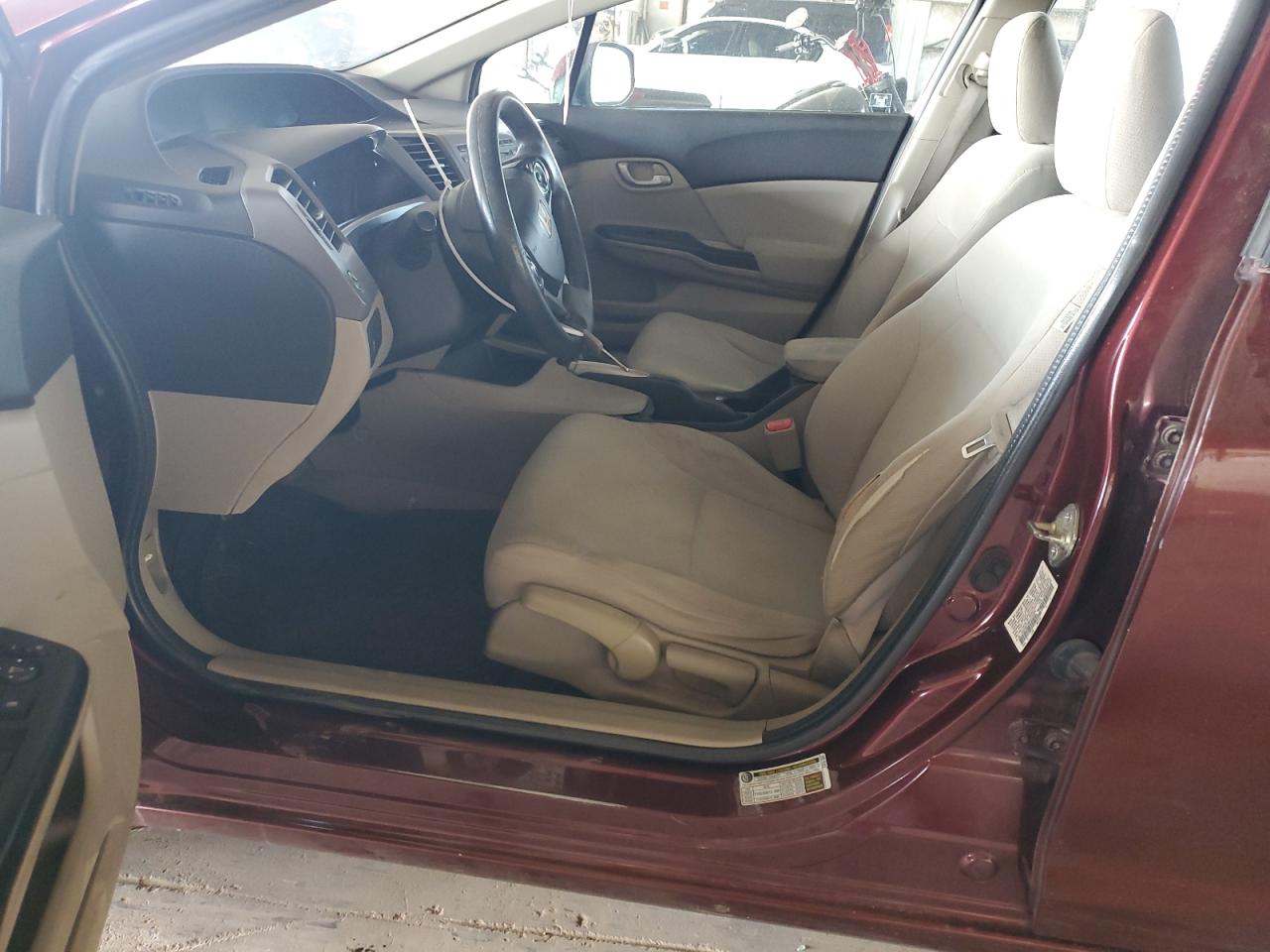 2012 Honda Civic Lx VIN: 19XFB2F50CE370590 Lot: 55768895