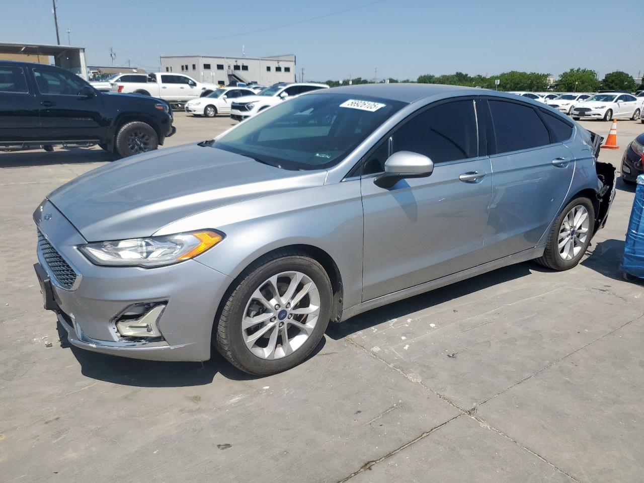2020 Ford Fusion Se na sprzedaż w Grand Prairie, TX - Rear End