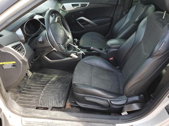  HYUNDAI VELOSTER 2013 Srebrny