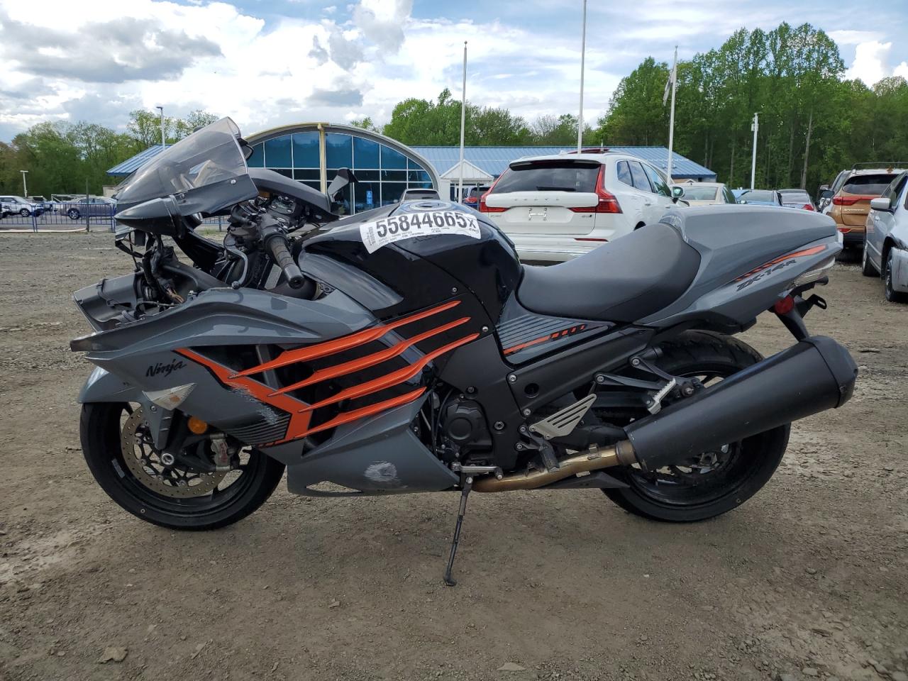 2018 Kawasaki ZX1400J at CT - East Granby, Copart lot