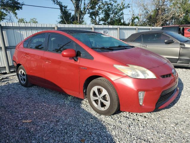  TOYOTA PRIUS 2013 Красный