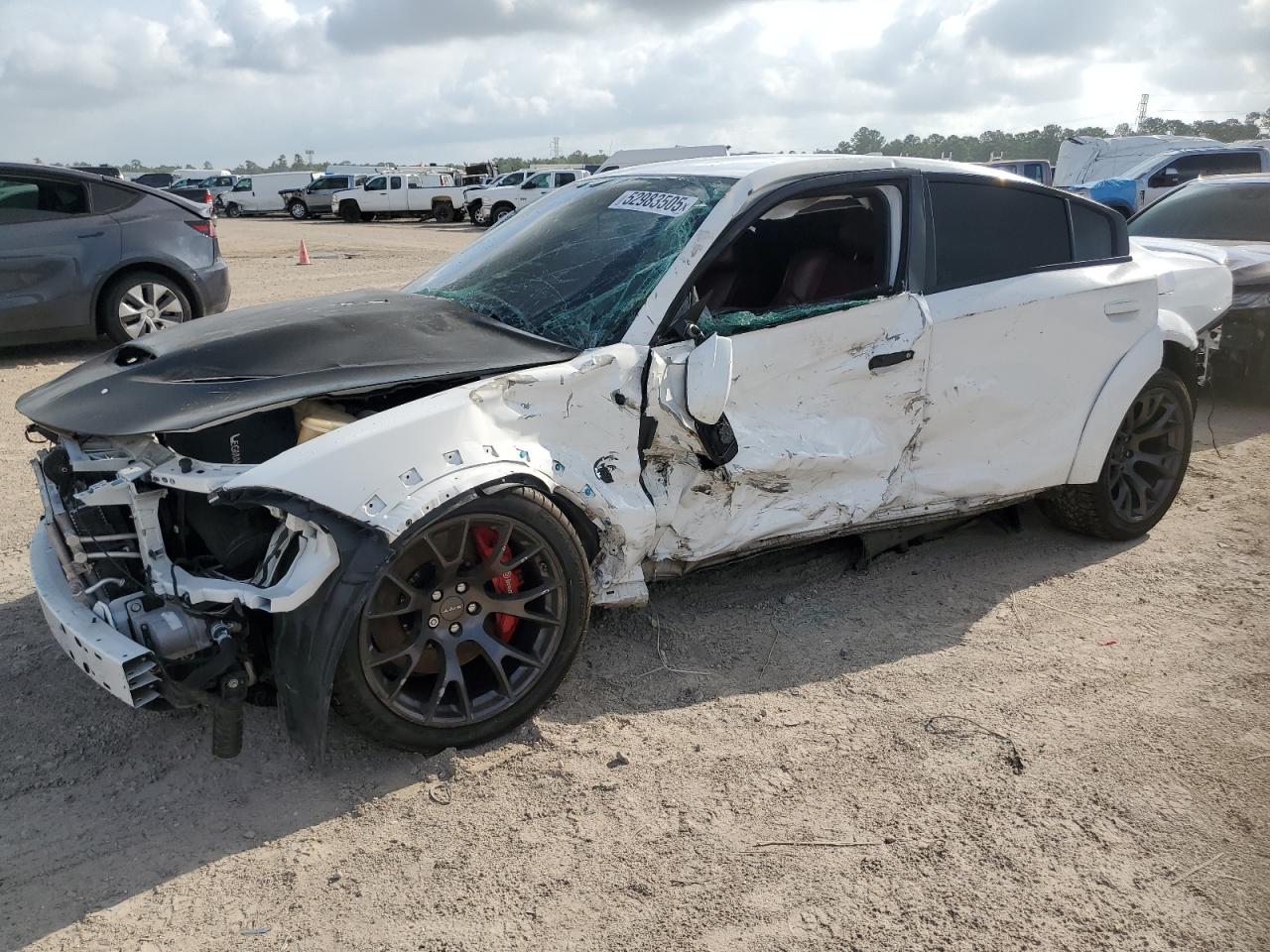 2020 Dodge Charger Srt Hellcat იყიდება Houston-ში, TX - All Over