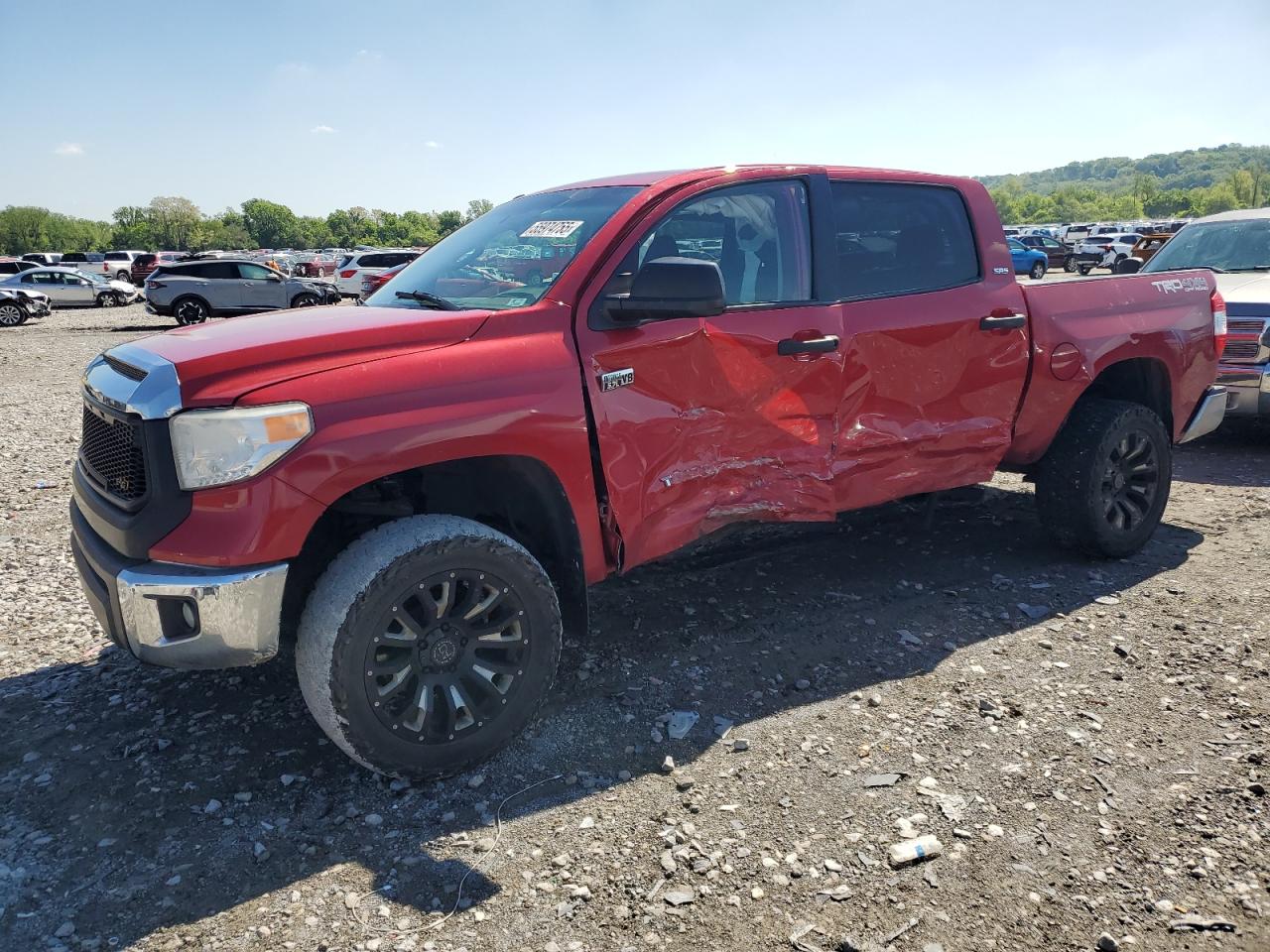 2016 Toyota Tundra Crewmax Sr5 продається в Cahokia Heights, IL - Side