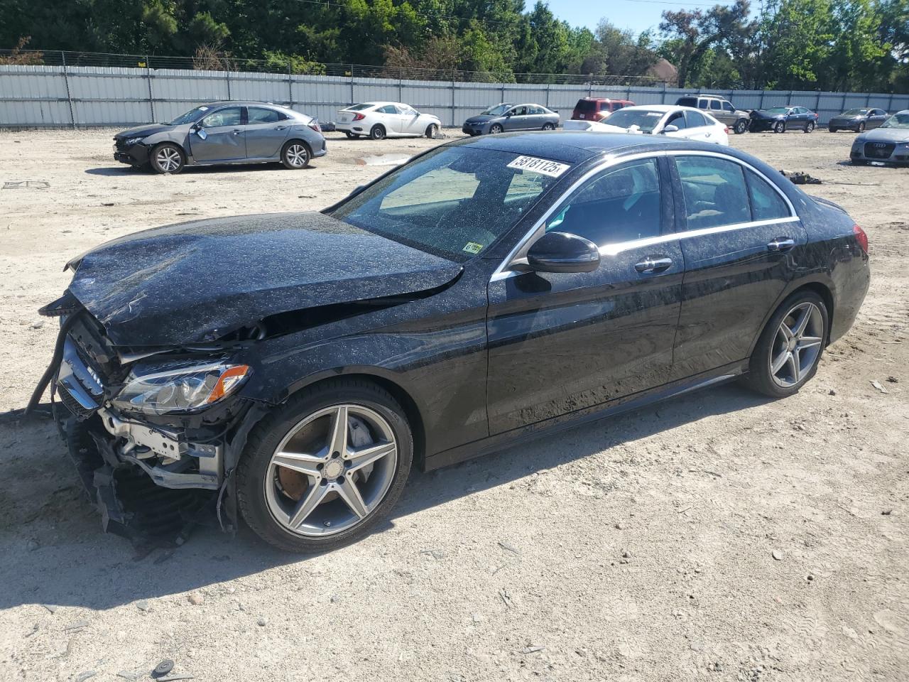 2016 Mercedes-Benz C 300 4Matic იყიდება Hampton-ში, VA - Front End