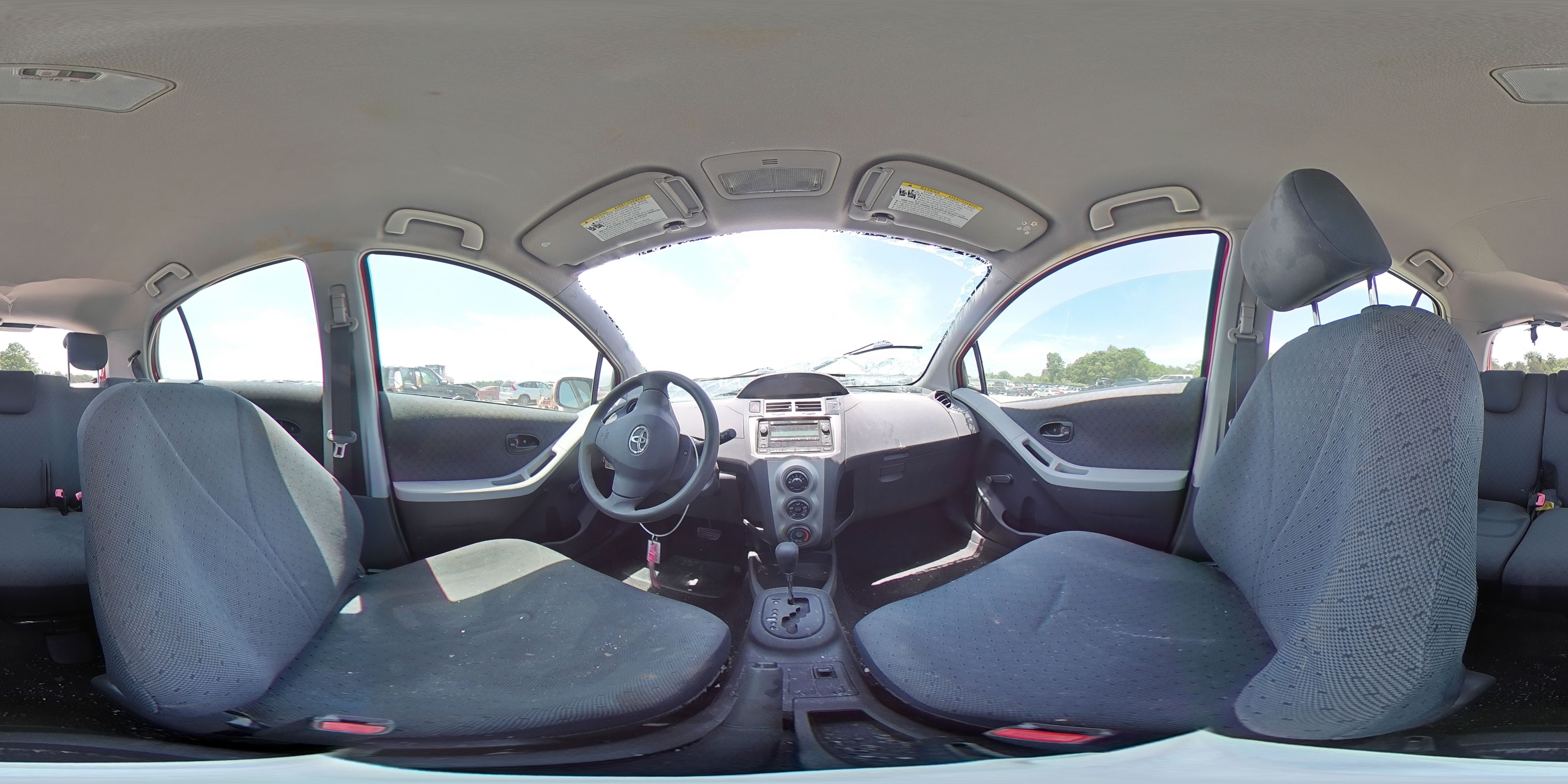 2011 Toyota Yaris VIN: JTDKT4K38B5342655 Lot: 56896875