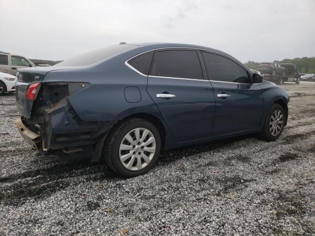  NISSAN SENTRA 2017 Темно-бирюзовый