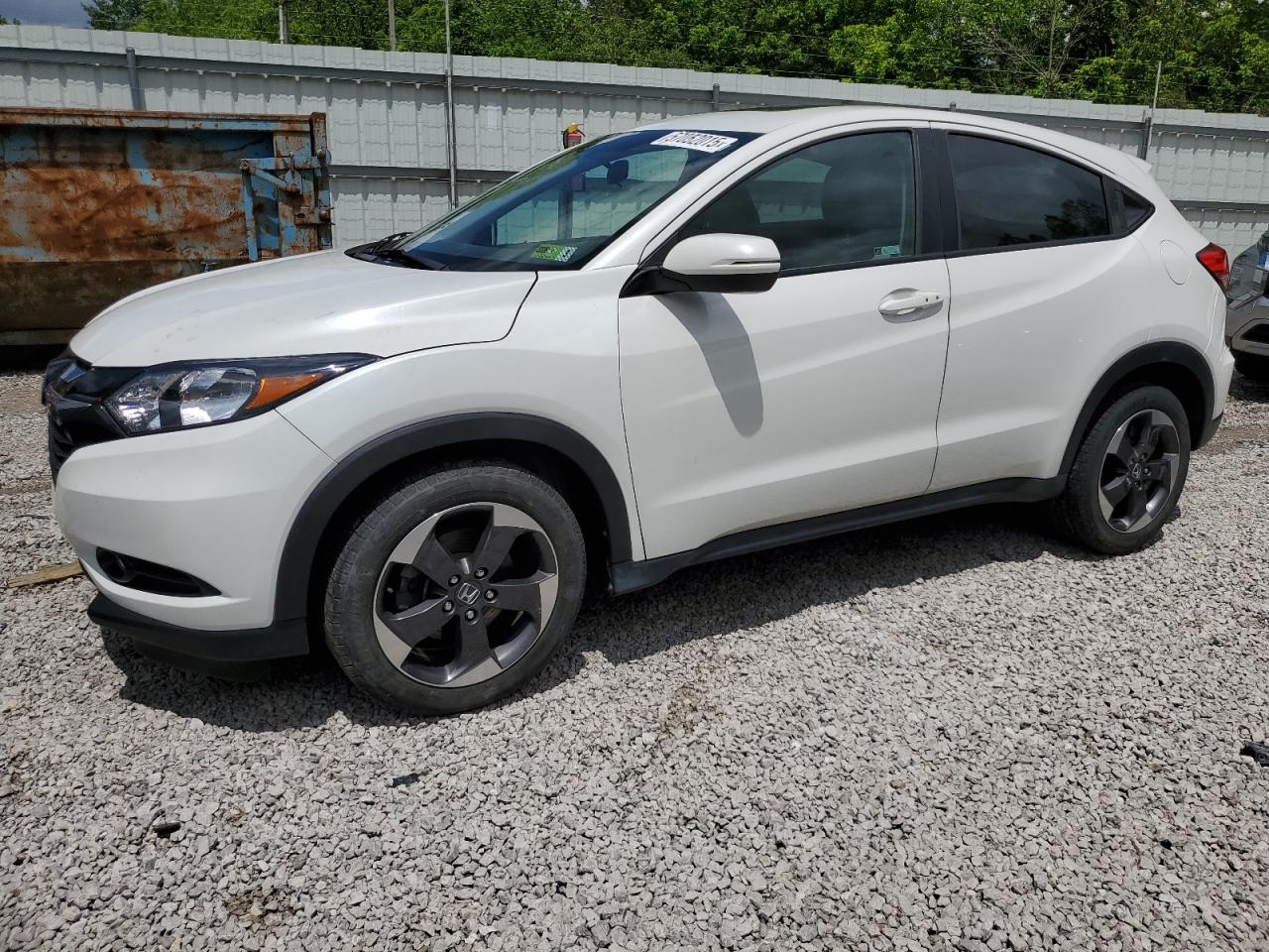 2018 Honda Hr-V Ex იყიდება Hurricane-ში, WV - Hail