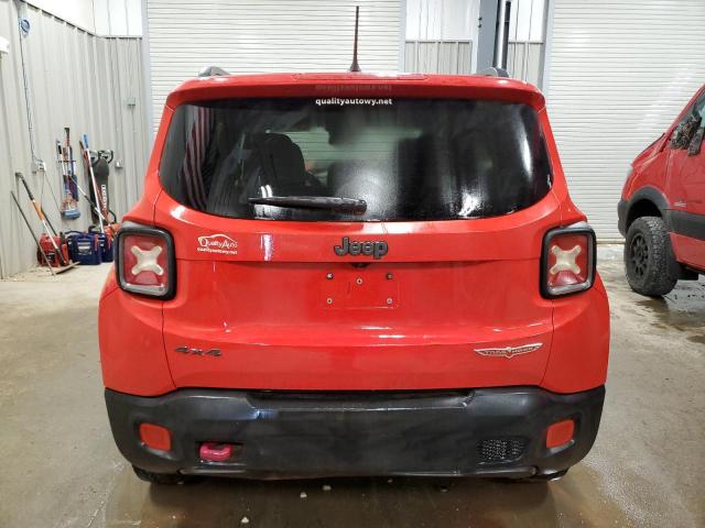  JEEP RENEGADE 2017 Червоний
