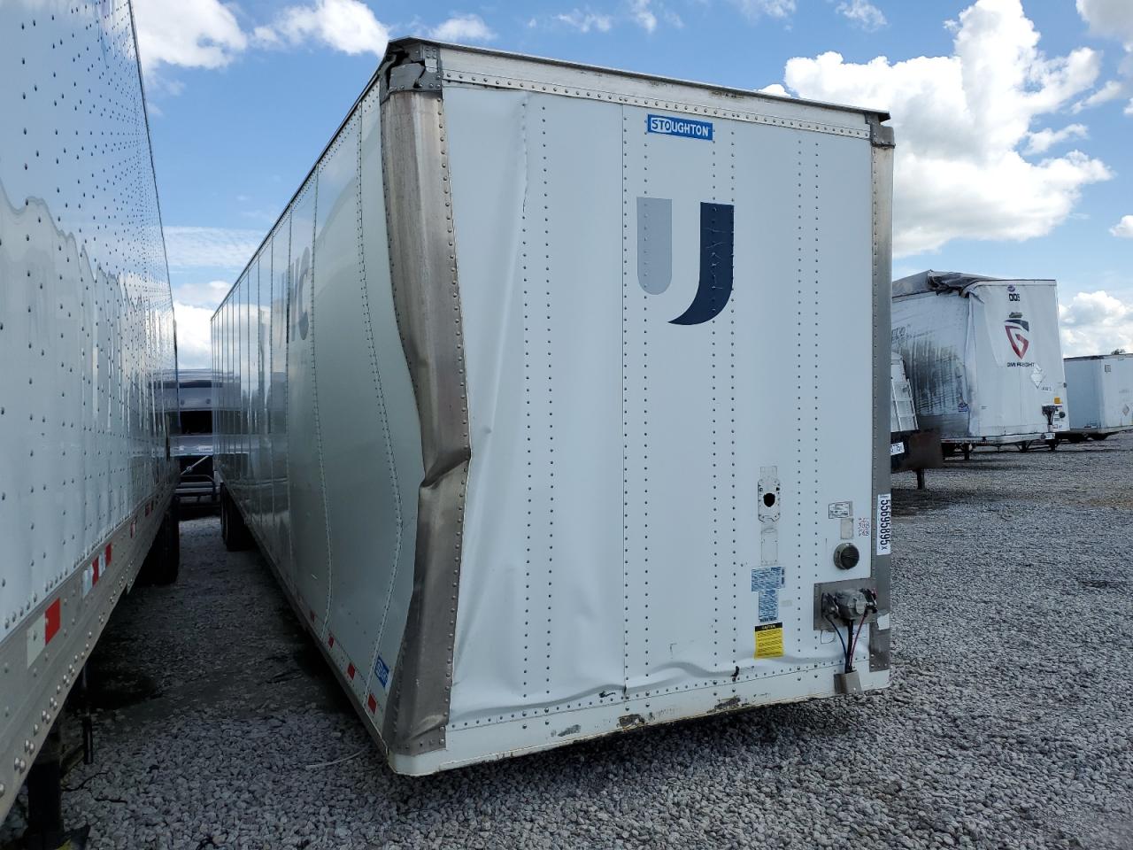 2019 Stoughton Zgpw-535T-S-C-Ar Dry Van Trailer for Sale in Tulsa, OK - Frame Damage