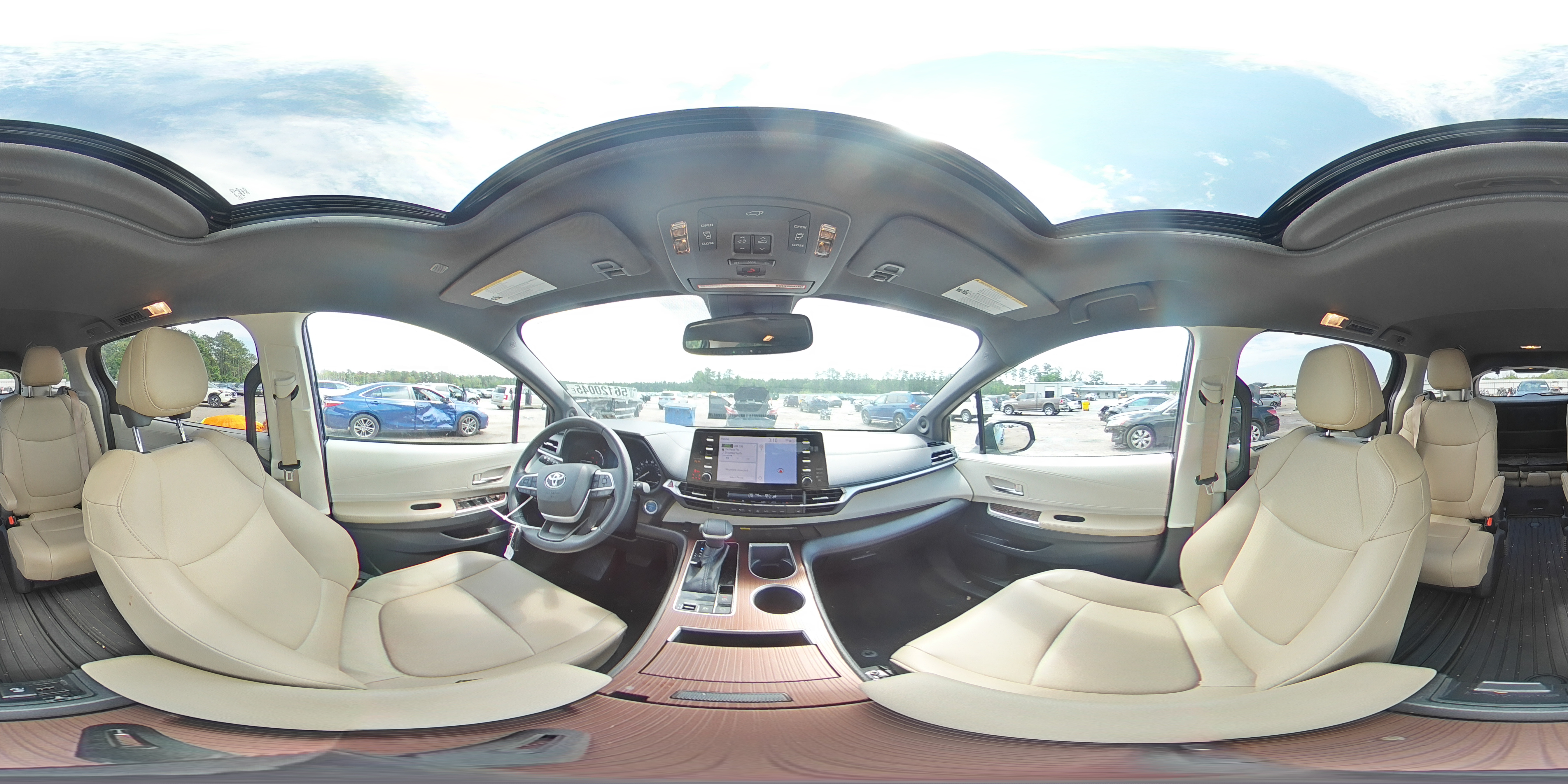 2022 Toyota Sienna Xle VIN: 5TDJSKFC4NS056992 Lot: 56120045