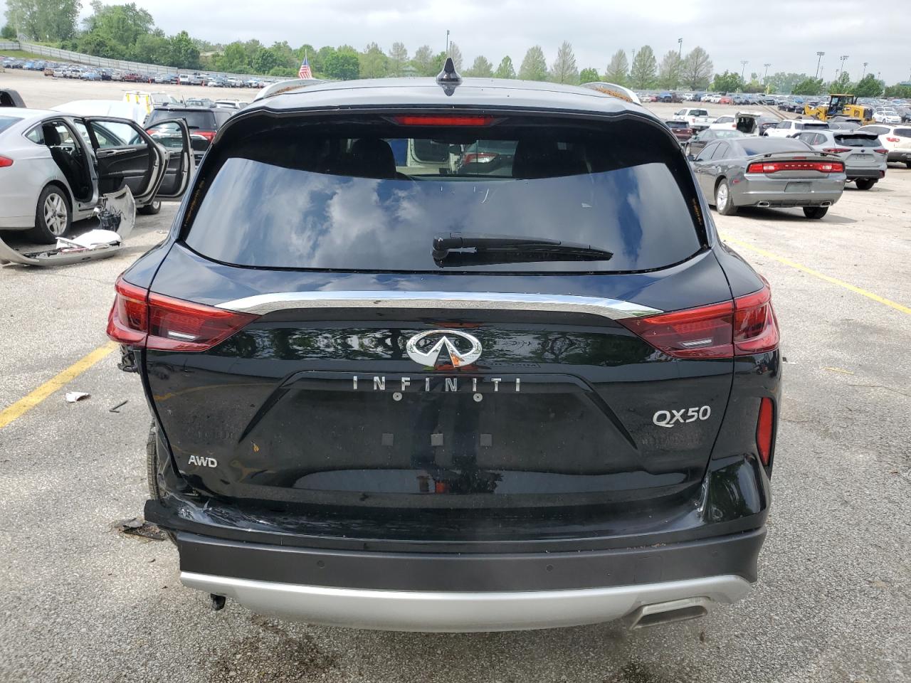 2021 Infiniti Qx50 Luxe VIN: 3PCAJ5BB1MF104243 Lot: 56525945