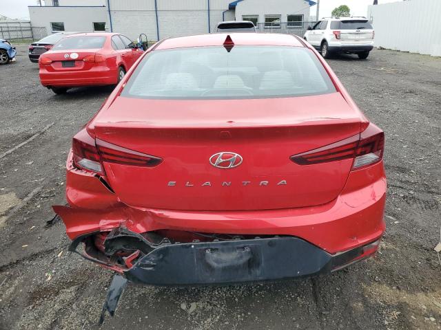  HYUNDAI ELANTRA 2020 Czerwony