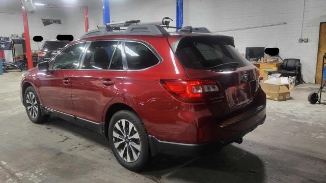  SUBARU OUTBACK 2017 Red
